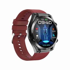 ET450 Red - 1,39 inch IP67 Đồng hồ đeo tay thông minh bằng silicon chống thấm nước 