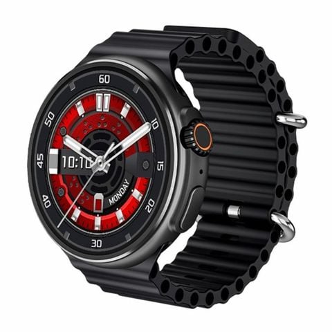V3 Ultra Max 1.6 inch TFT Black  – Đồng hồ thông minh IP67, gọi thoại, SpO₂