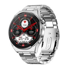  HDT 3 Max 1.6 inch IP67 Steel Band Silver – Đồng hồ thông minh chống nước 