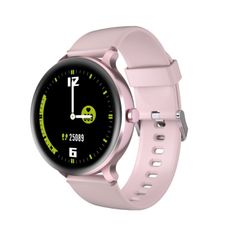  Blackview X2 Pink – Đồng hồ thông minh 1,3 inch, 9 chế độ thể thao, 5ATM 