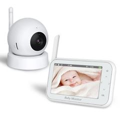  Camera giám sát trẻ em không dây ABM201 – Tầm nhìn đêm, màn hình 4,5 inch (Phích cắm US) 