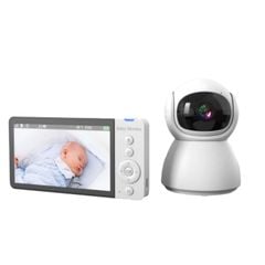  Camera an ninh giám sát trẻ em tầm nhìn ban đêm không dây 5 inch ABM700 (Phích cắm US) 