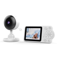  YE10-C3 – Camera giám sát trẻ em không dây 2.8 inch, cảm biến nhiệt độ & nhạc ru tích hợp 