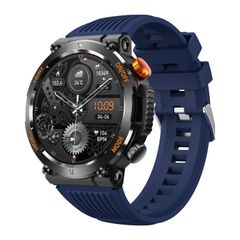  HT17 Màu Xanh Da Trời - Đồng hồ thông minh Bluetooth màn hình tròn 1,46 inch, hỗ trợ theo dõi sức khỏe và hơn 100 chế độ thể thao 