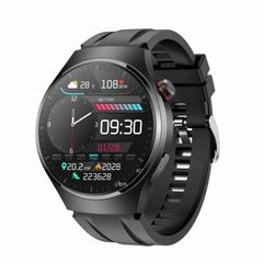  Đồng hồ gọi thông minh MT200 Màu Đen 1.43 inch AMOLED IP67, Hỗ trợ ECG/Nhiệt độ cơ thể/Đường huyết 
