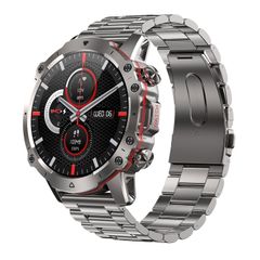  AK56 IP67 BT5.1 1.43 inch Màu Bạc - Đồng hồ thông minh, Hỗ trợ cuộc gọi thoại 