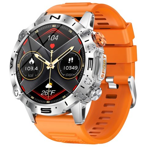 Đồng hồ thông minh K59  Orange 1.43 inch IP67 – Gọi thoại, giấc ngủ & sức khỏe