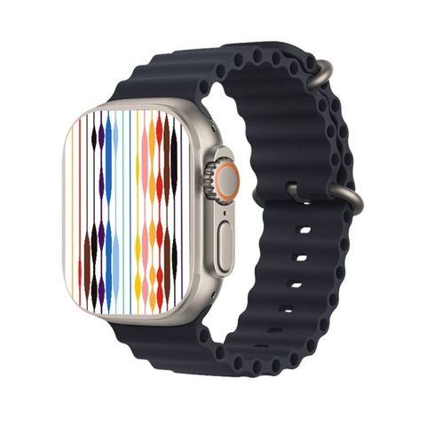 Vòng đeo tay thông minh S800 Ultra Max Black - Đồng hồ thông minh dây silicon 1,5 inch