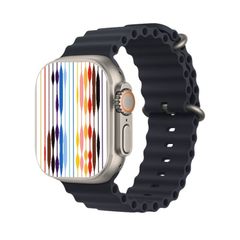  Vòng đeo tay thông minh S800 Ultra Max Black - Đồng hồ thông minh dây silicon 1,5 inch 