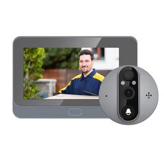  ESCAM C87 – 1080P 4.3 inch Smart WiFi Digital Door Viewer 