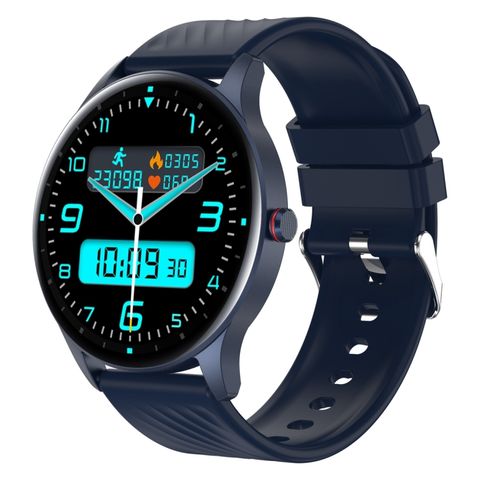 AMOLED YK02 Màu Xanh - Đồng hồ thông minh màn hình 1,43 inch, Cuộc gọi BT / Nhịp tim / Huyết áp / Oxy trong máu