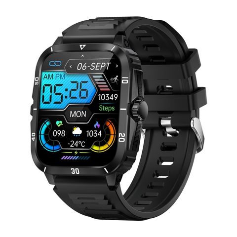 KT71 Smartwatch Blue – Đồng hồ thông minh màn hình vuông 1,96 inch, hỗ trợ cuộc gọi Bluetooth & theo dõi sức khỏe toàn diện
