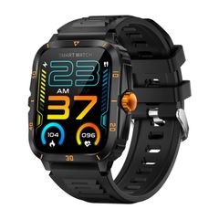  KT71 Smartwatch Orange – Đồng hồ thông minh màn hình vuông 1,96 inch, hỗ trợ cuộc gọi Bluetooth & theo dõi sức khỏe toàn diện 