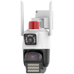  QX87 – Camera kép WiFi 4MP, phát hiện hình người & giọng nói hai chiều, phích cắm US 