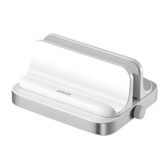  JOYROOM JRZS374 White – Đế lưu trữ máy tính xách tay dọc một khe, điều chỉnh 10–40mm 