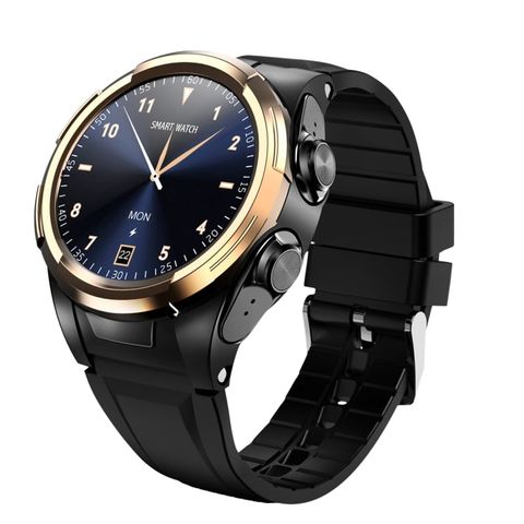 Đồng hồ thông minh S201 Gold – Bluetooth 4.2, Tai nghe TWS, Theo dõi sức khỏe