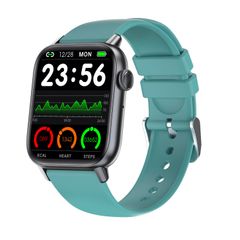  Đồng hồ QS08 PRO Màu Đen Xanh Lá – Nhịp tim, huyết áp, oxy máu, giấc ngủ 