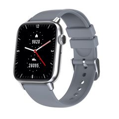  Đồng hồ QS08 PRO Màu Xám Bạc – Nhịp tim, huyết áp, oxy máu, giấc ngủ 