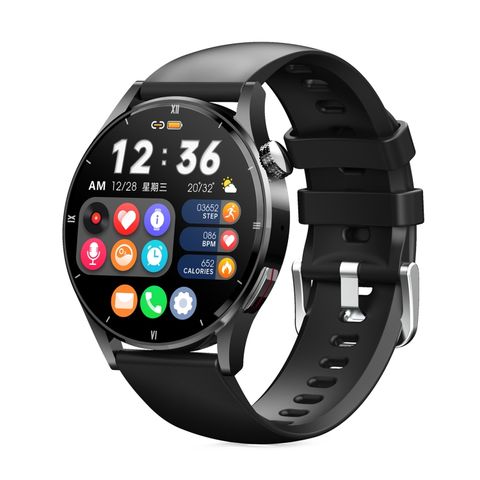 Đồng hồ thông minh DM14 1.32 inch Black – Gọi Bluetooth, theo dõi sức khỏe