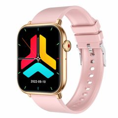  Đồng hồ QX9 Màu Hồng – Bluetooth, nhịp tim, huyết áp, oxy máu 