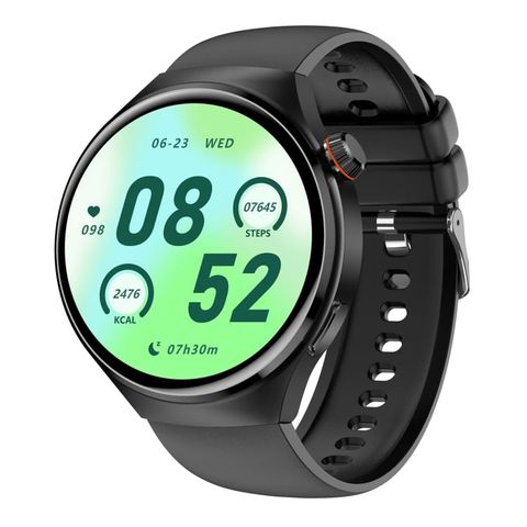 MT26 Black – Vòng đeo tay thông minh AMOLED 1.43 inch, Bluetooth Call, NFC