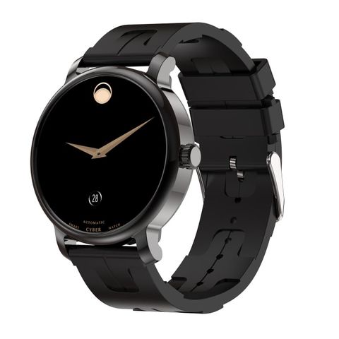 Đồng hồ thông minh AMOLED LF35 Black - 1,43 inch hỗ trợ phát hiện oxy trong máu