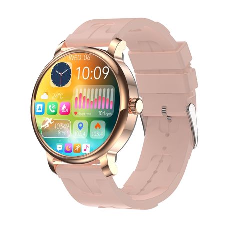 Đồng hồ thông minh AMOLED LF35 Pink - 1,43 inch hỗ trợ phát hiện oxy trong máu