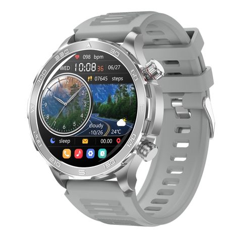 Đồng hồ thông minh DK67 1,53 inch White – IP67, Bluetooth 5.0 & NFC, GPS
