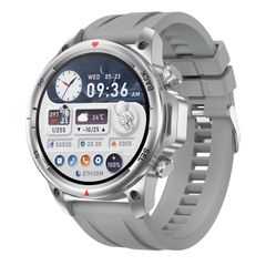  Đồng hồ DK68 Màu Xám – Bluetooth, nhịp tim, huyết áp, oxy máu 