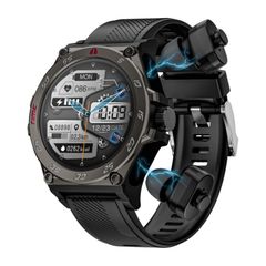  Đồng hồ LC18 Màu Đen – Bluetooth, nhịp tim, huyết áp, oxy máu 