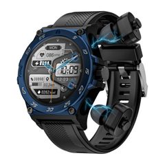  Đồng hồ LC18 Màu Xanh Dương – Bluetooth, nhịp tim, huyết áp, oxy máu 