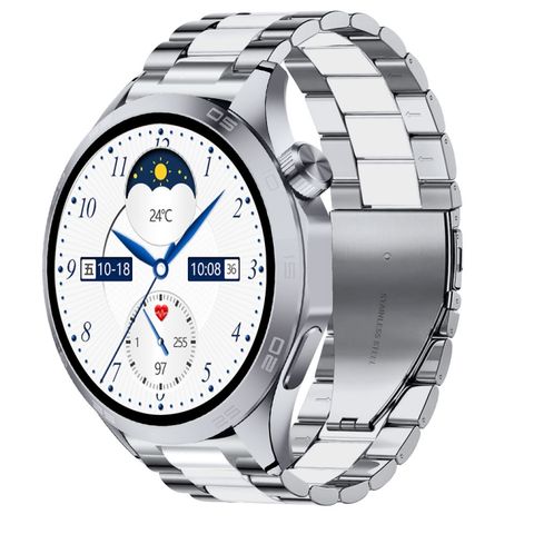 WS-26 Steel Strap Silver – Đồng hồ thông minh thể thao 1,52 inch IP67 Hỗ trợ cuộc gọi Bluetooth