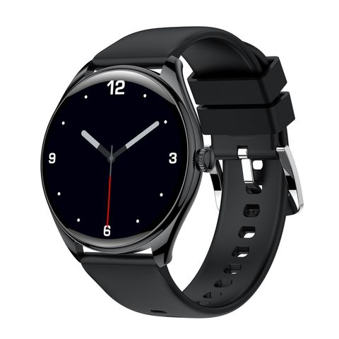Đồng hồ thông minh MT55 BLACK  – Màn hình AMOLED 1.43 inch, Dây đeo silicon, Gọi điện Bluetooth, Thiết kế siêu mỏng