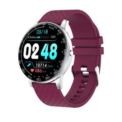  Đồng hồ thông minh OVSEN H30 Purple – Màn hình tròn 1,3 inch, chống nước IP67 