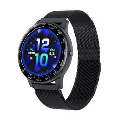  OVSEN H30 Black Steel – Đồng hồ thông minh 1,3 inch, IP67, Nhịp tim & Giấc ngủ 