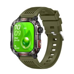  Đồng hồ thông minh HT29 Green – Màn hình IPS 2,01 inch, Chống nước IP68 & Phát hiện tiền giấy 