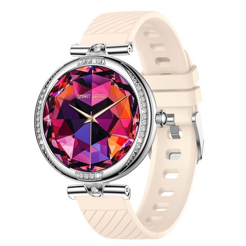 NX17 Pro 1,19 inch Silicone Strap Silver – Đồng hồ thông minh theo dõi sức khỏe, cuộc gọi Bluetooth