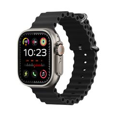  Đồng hồ thông minh WK WH-02 Black Traveler 2.01 inch – Gọi Bluetooth, Theo dõi oxy, Sạc không dây 