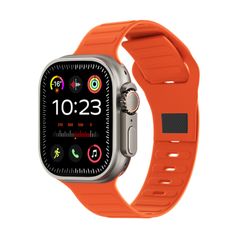  Đồng hồ thông minh WK WH-02 Orange Traveler 2.01 inch – Gọi Bluetooth, Theo dõi oxy, Sạc không dây 