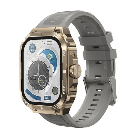 Đồng hồ thông minh WK WH-03 Grey 2.01 inch hỗ trợ cuộc gọi Bluetooth