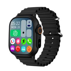  Đồng hồ thông minh LEMFO LF40 2.01 inch Black  – Gọi điện, nhịp tim & oxy máu 