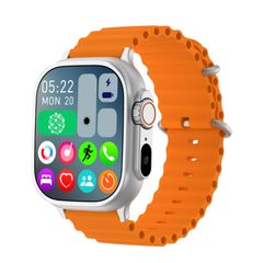  Đồng hồ thông minh LEMFO LF40 2.01 inch Orange – Gọi điện, nhịp tim & oxy máu 