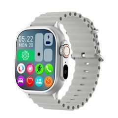  Đồng hồ thông minh LEMFO LF40 2.01 inch Grey – Gọi điện, nhịp tim & oxy máu 