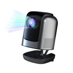  Máy chiếu chân đế PTZ TZ-1 1080P 280ANSI HiSilicon 352 Android 9.0, phích US (Xám) 