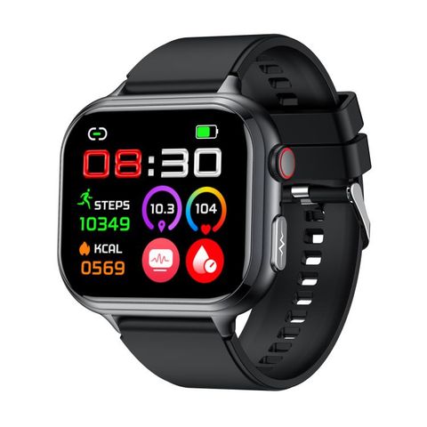 TK17 Màu Đen – Smartwatch 1,91 inch, Theo dõi ECG & Sức khỏe 24/7