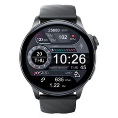  Yesido IO29 – Đồng hồ thông minh 1.39 inch, Bluetooth call, nhịp tim, dây đeo kép 