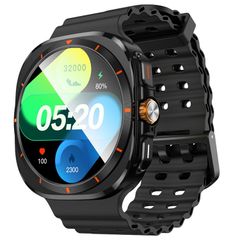  Đồng hồ thể thao Hoco Y29 Black – Màn hình 1,5 inch, gọi điện Bluetooth, đa chức năng 