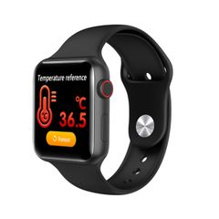  Đồng hồ thông minh N95 1.3 inch Black Silicone – IP67, Nhịp tim & Huyết áp 