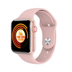  Đồng hồ thông minh N95 1.3 inch Pink Silicone – IP67, Nhịp tim & Huyết áp 