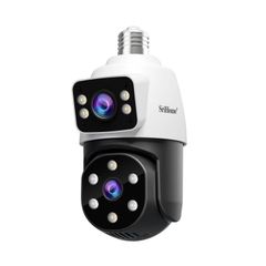  Camera bóng đèn ống kính kép HD 4MP E27 SriHome SH068 – Giám sát thông minh, lắp đặt dễ dàng 